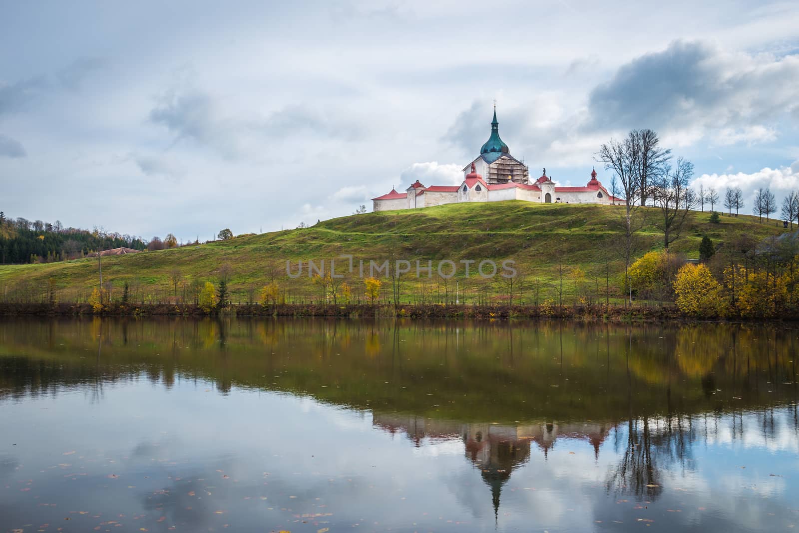 The pilgrimage church zelena hora - green hill - Monument UNESCO