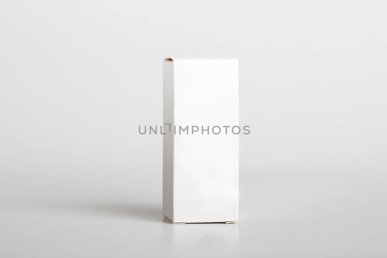 White pills box. Plastic bottles. Drugs box mock-up. Medical blank cardboard. Pills bottle. Mockup.