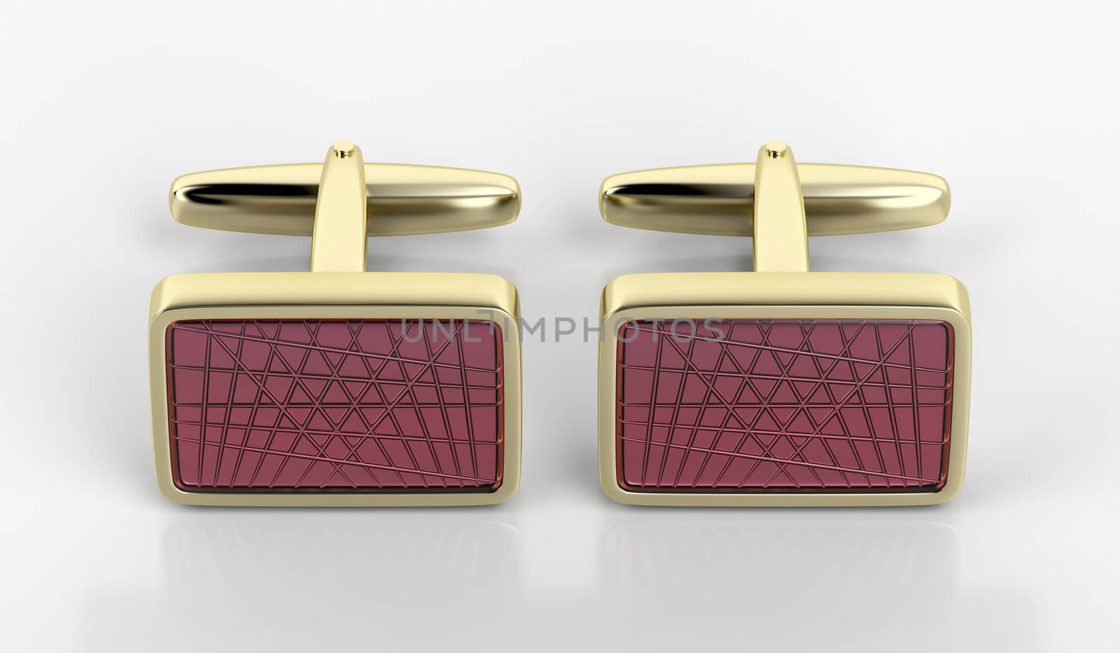 Golden cufflinks by magraphics