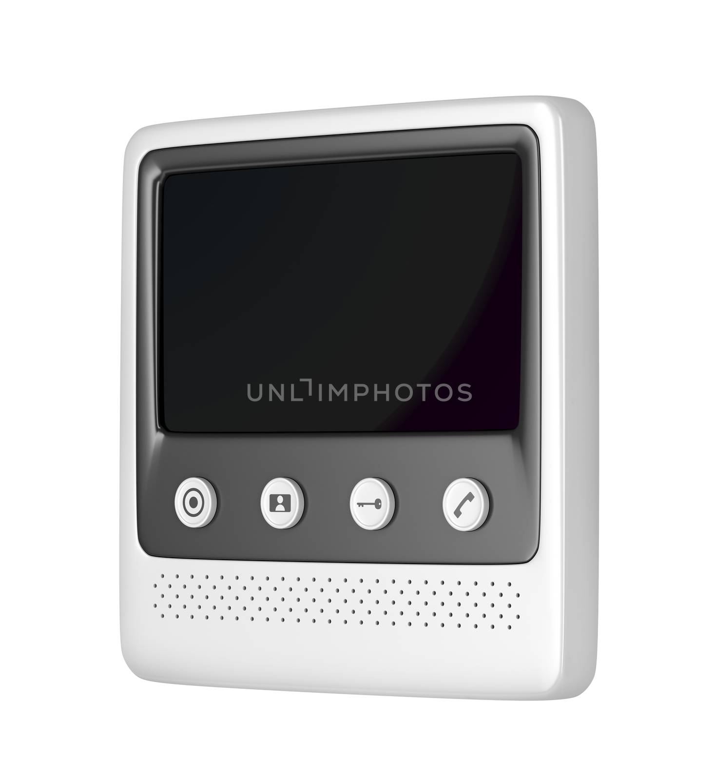 Video intercom on white
 by magraphics