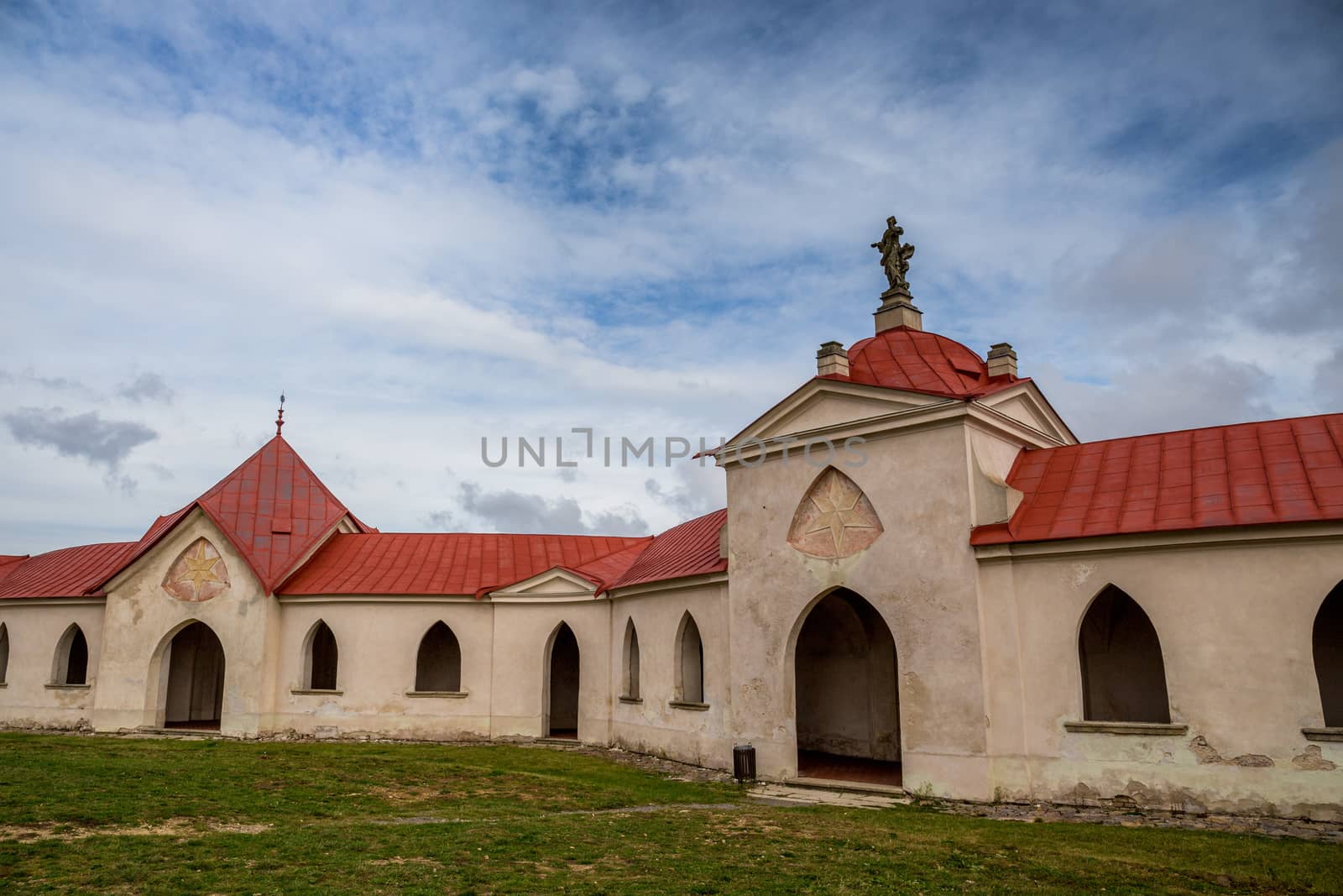 Pilgrimage Church of St John of Nepomuk at Zelena hora in Zdar nad Sazavou, national cultural heritage and the UNESCO World heritage monument