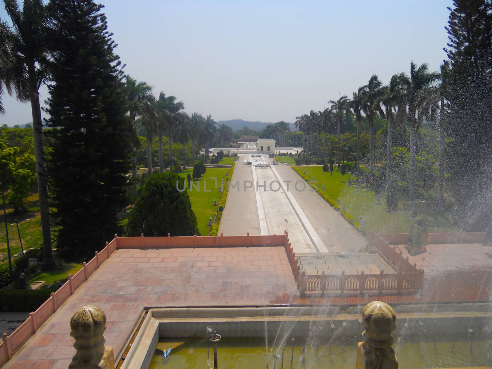 a view of Pnjore Garden, Punjab India