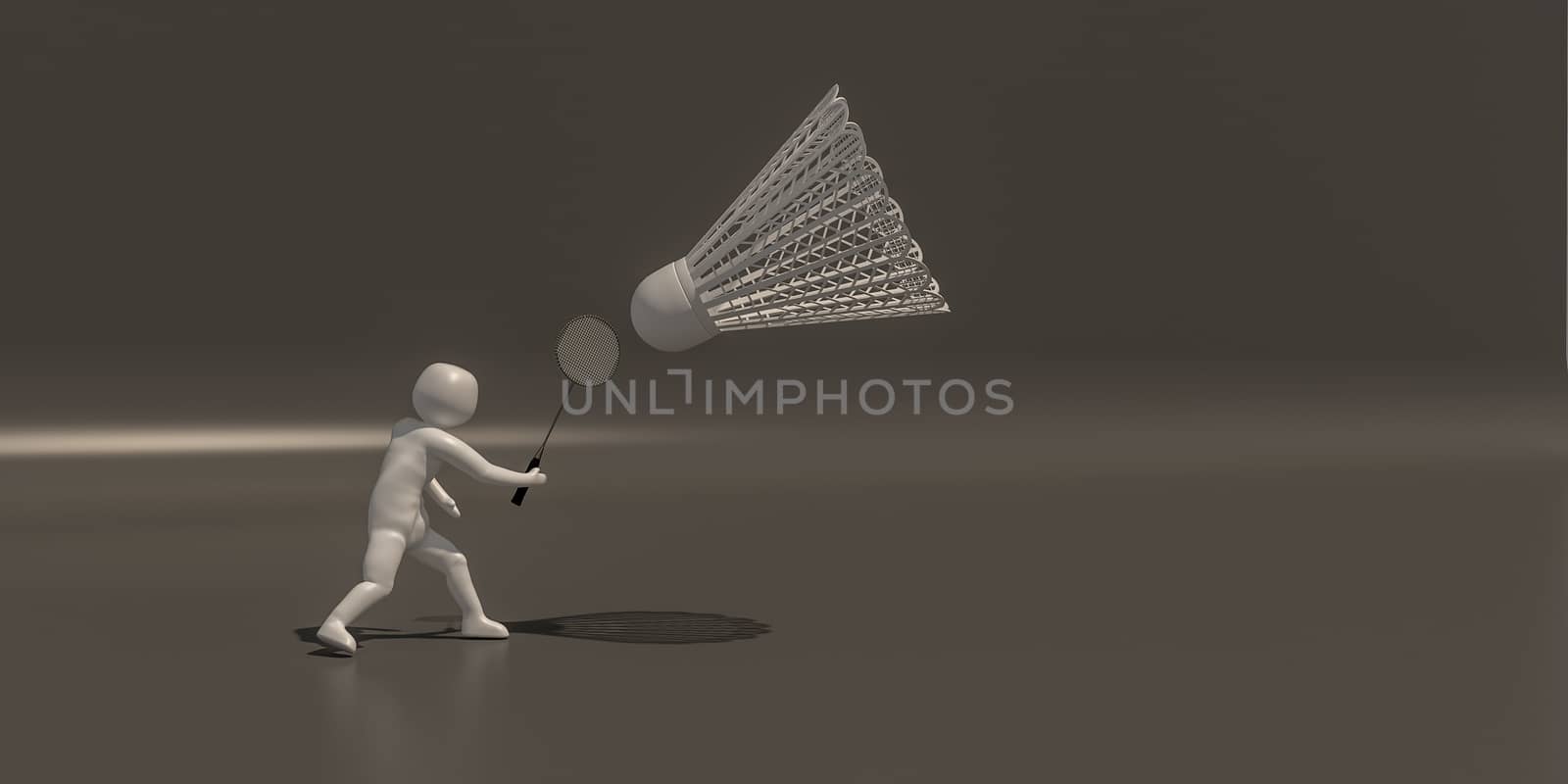 3d illustrator group of career symbols on a gray background, 3d rendering of the playing Sport. Includes a selection path.