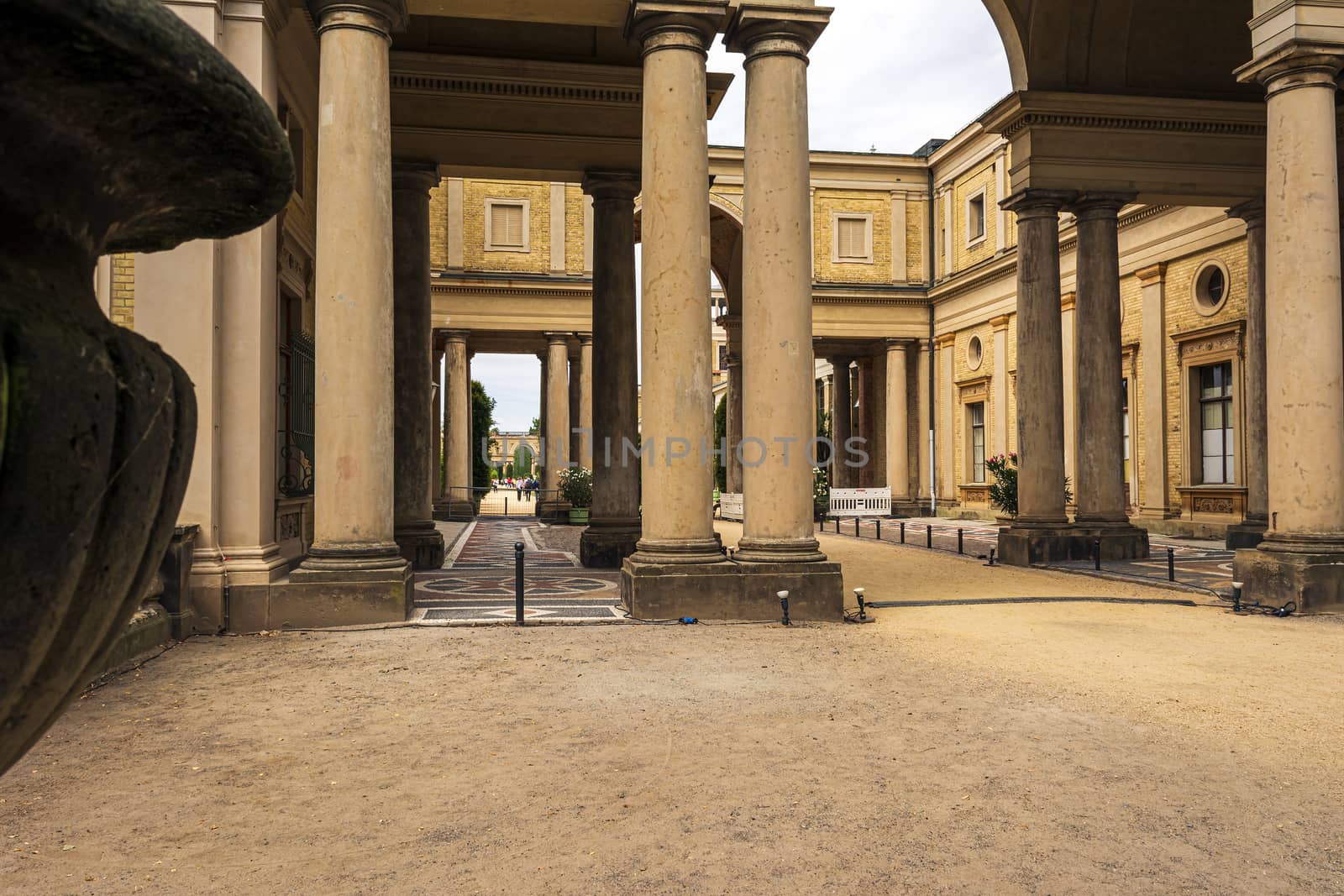 Orangerie in Sanssouci park in Potsdam, Germany.