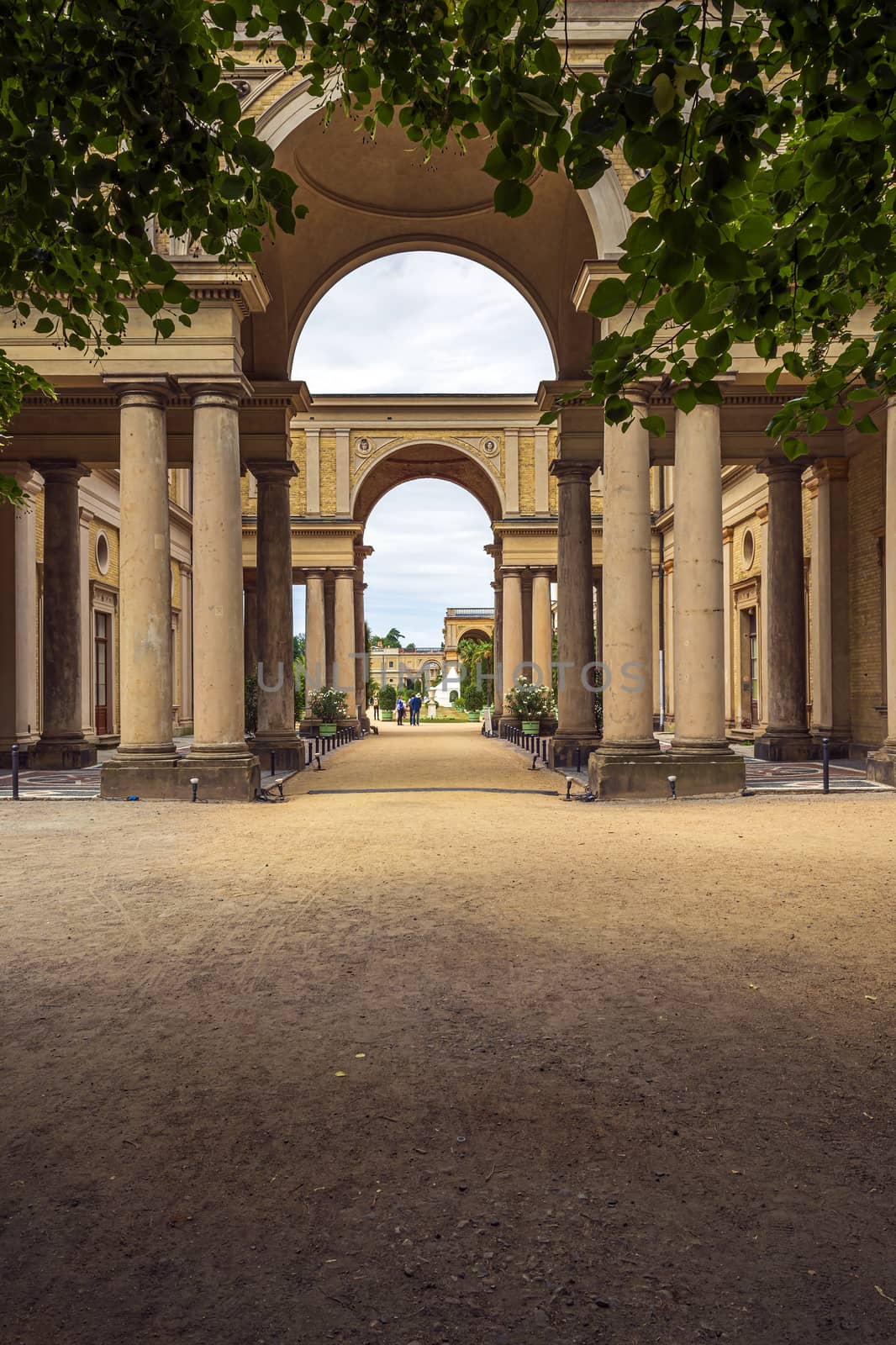 Orangerie in Sanssouci park in Potsdam, Germany.