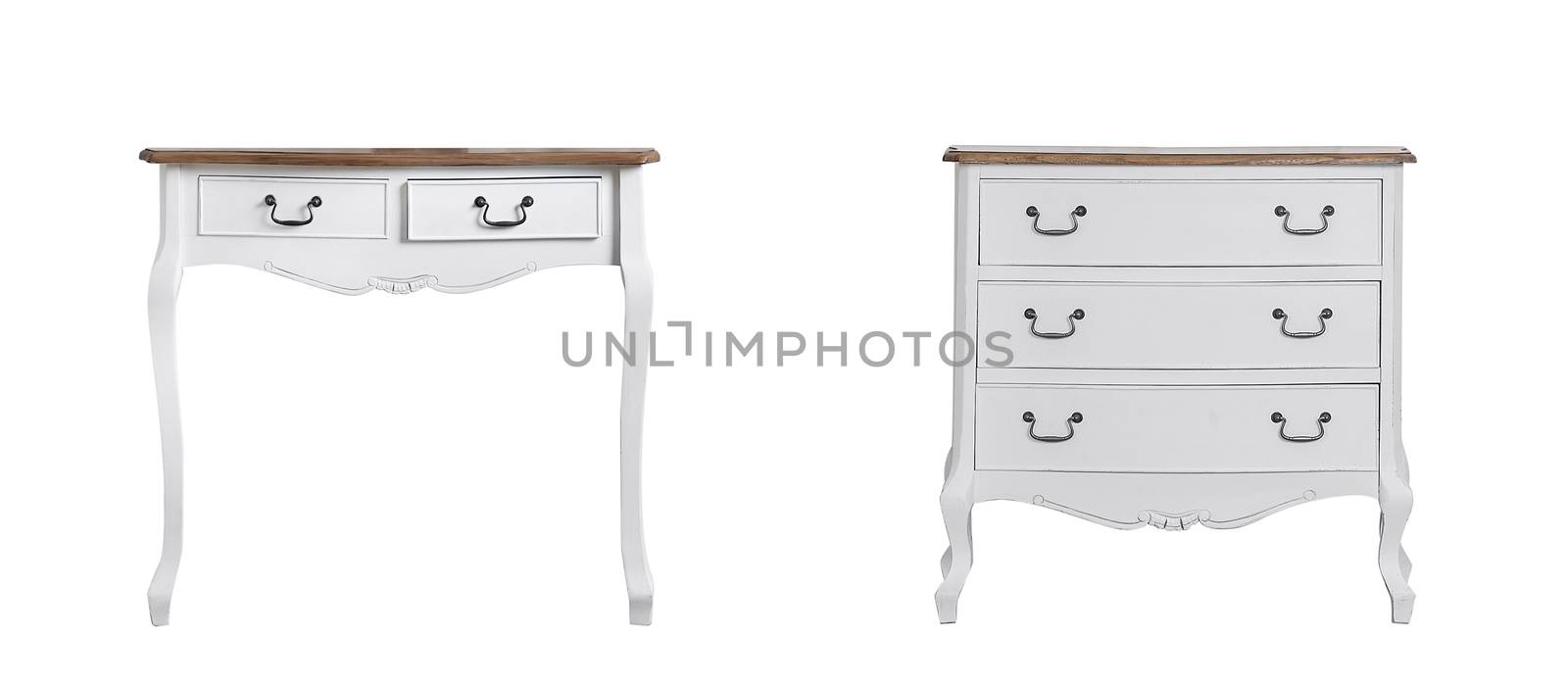 table white dresser isolated on white background vintage antique furniture by dikkens