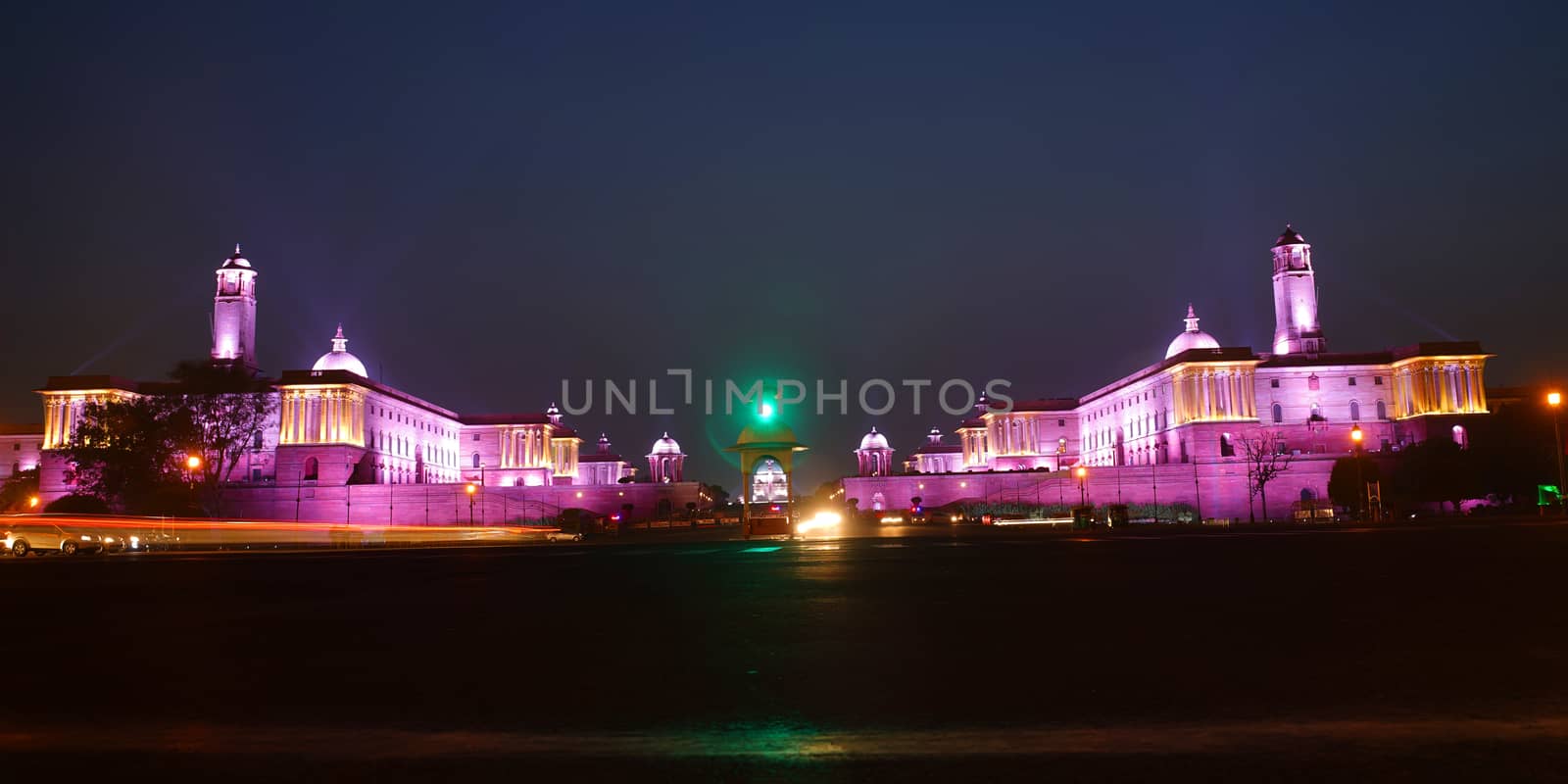 NEW DELHI, INDIA - April 26: Rashtrapati Bhavan is the official home of the President of India on April 26, 2019, New Delhi, India. by kumar3332