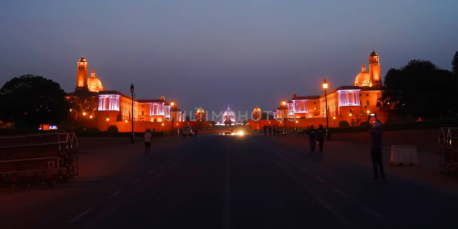 The Rashtrapati Bhavan is the official residence of the President of India located at the Western end of Rajpath in New Delhi, India.