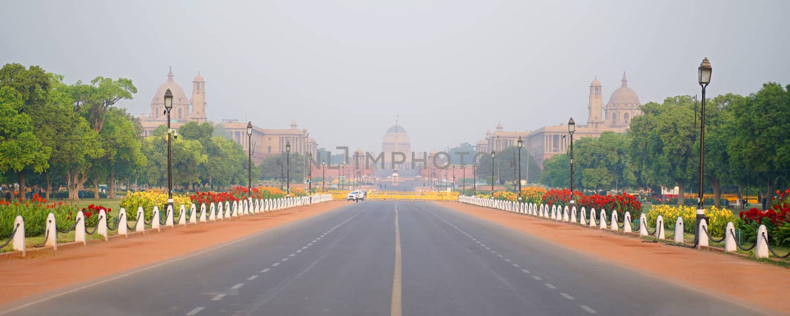 The Rashtrapati Bhavan is the official residence of the President of India located at the Western end of Rajpath in New Delhi, India.