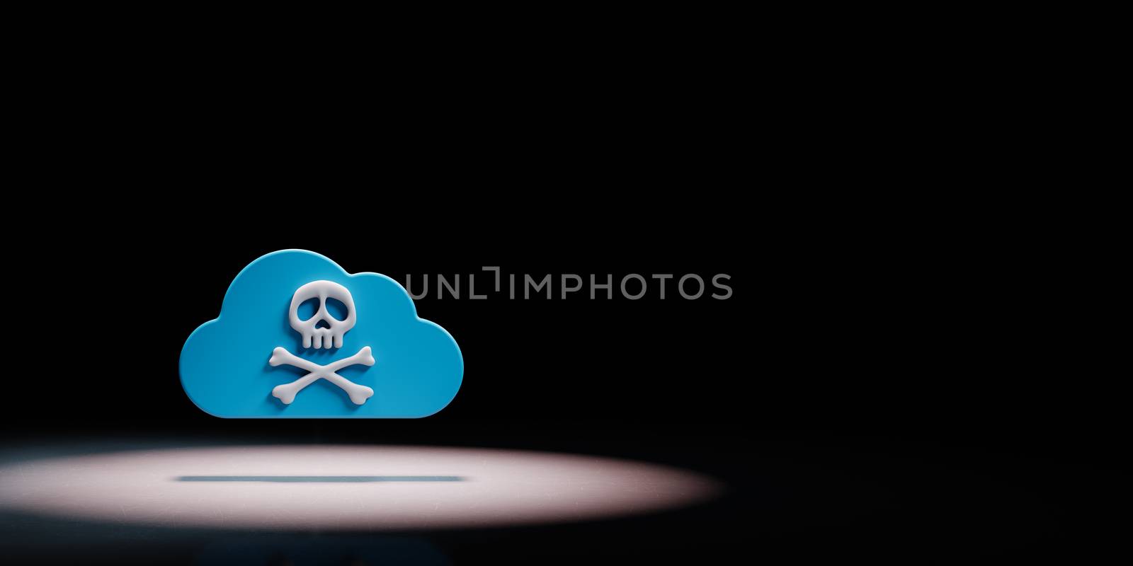 Cloud Computing Piracy Security Concept by make