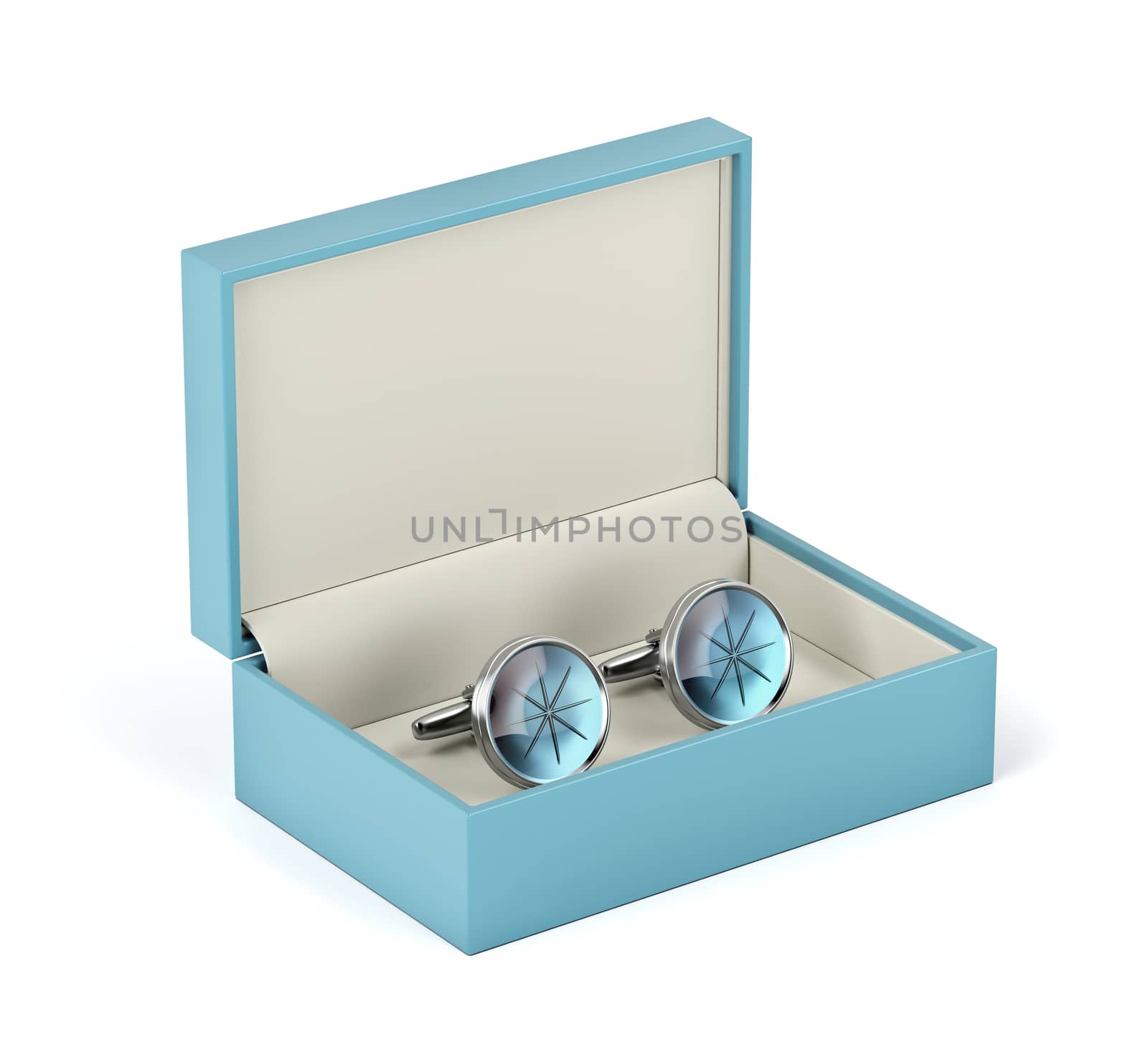 Box with cufflinks by magraphics