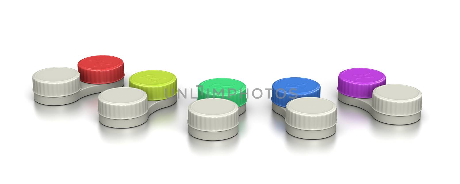Contact Lens Containers Set by make