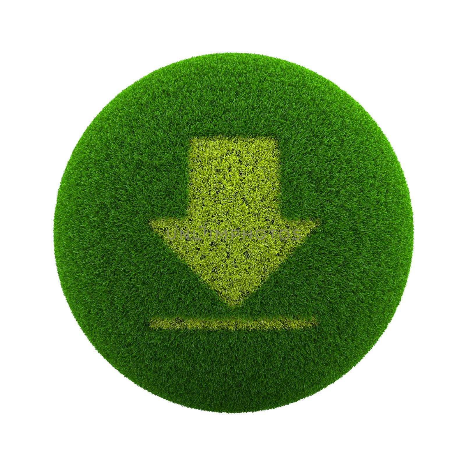 Grass Sphere Download Icon by make