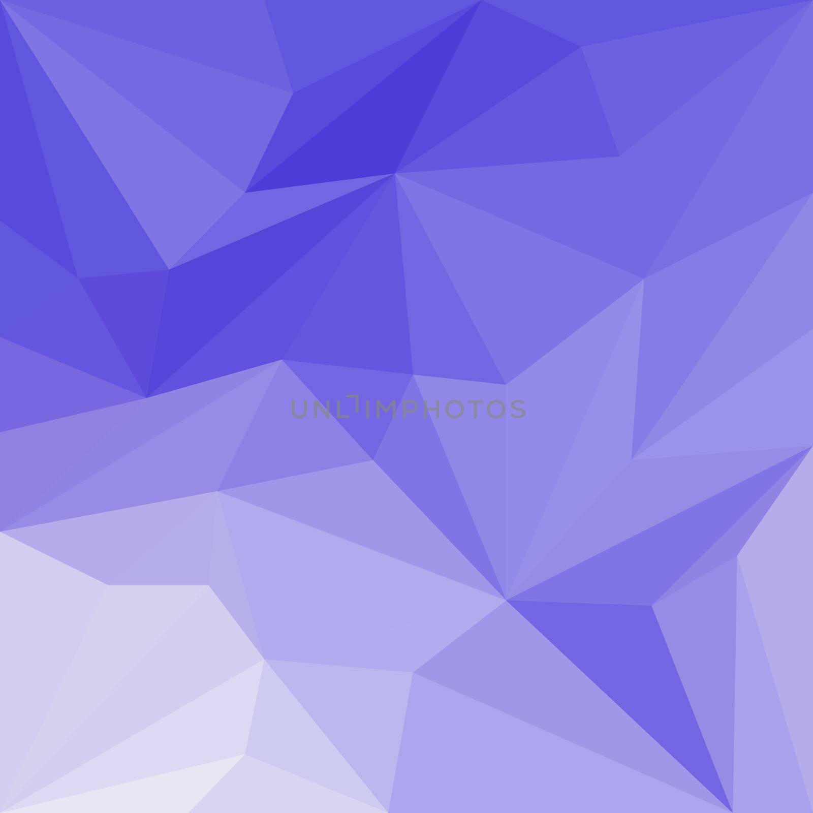 Blue abstract geometric rumpled triangular low poly style vector illustration graphic background