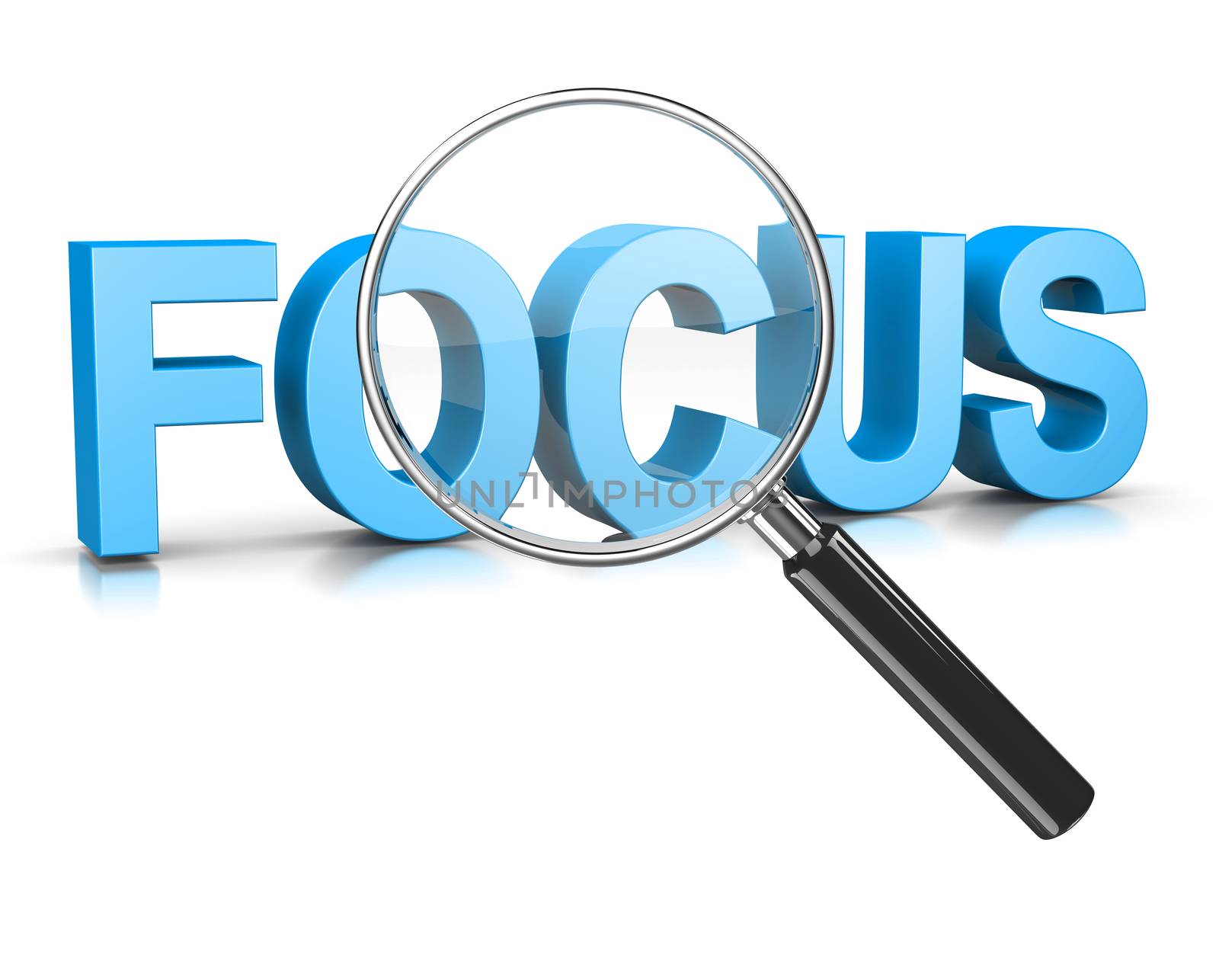 Magnifier Focus Text by make