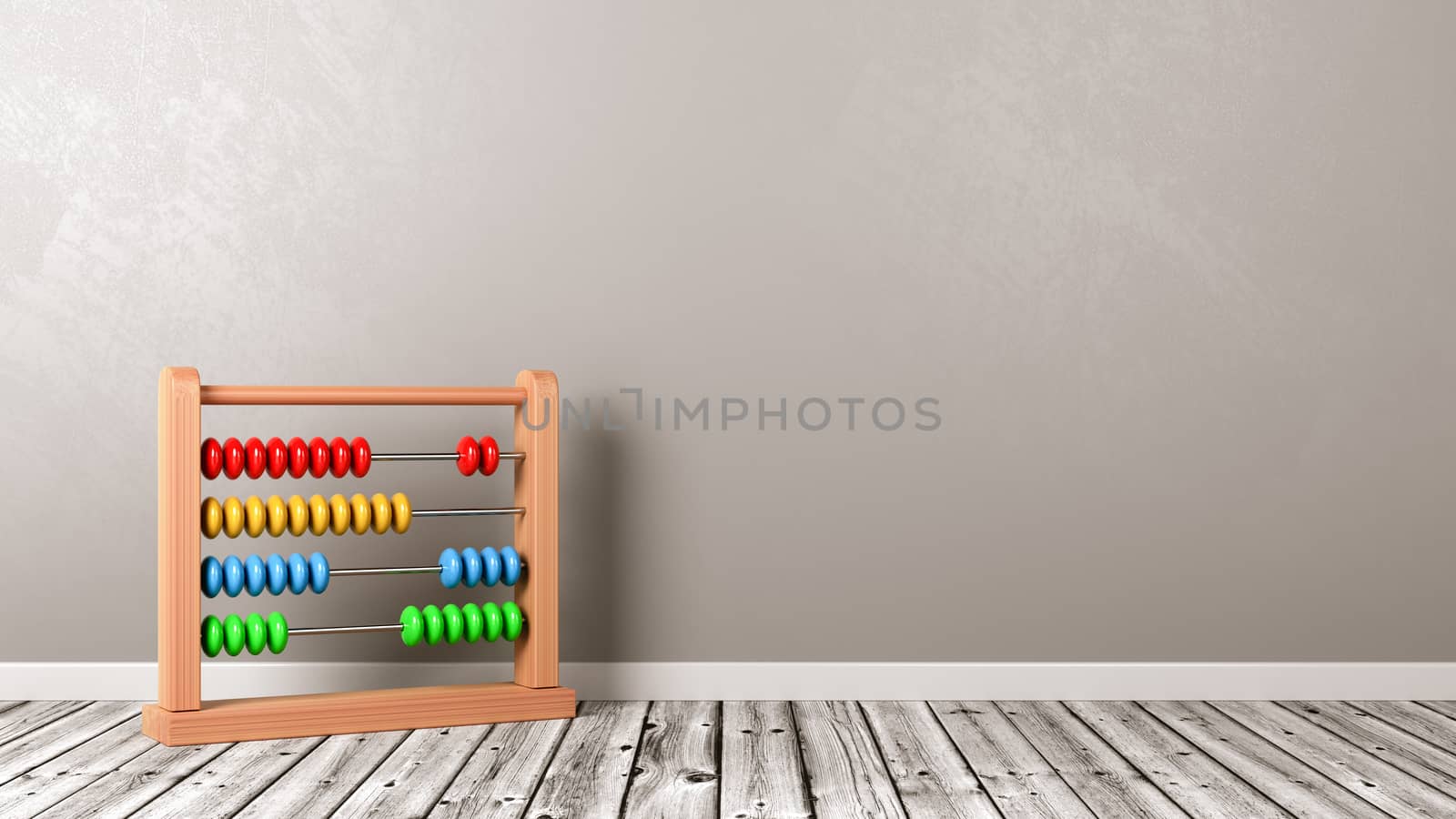 Abacus on Wooden Floor by make