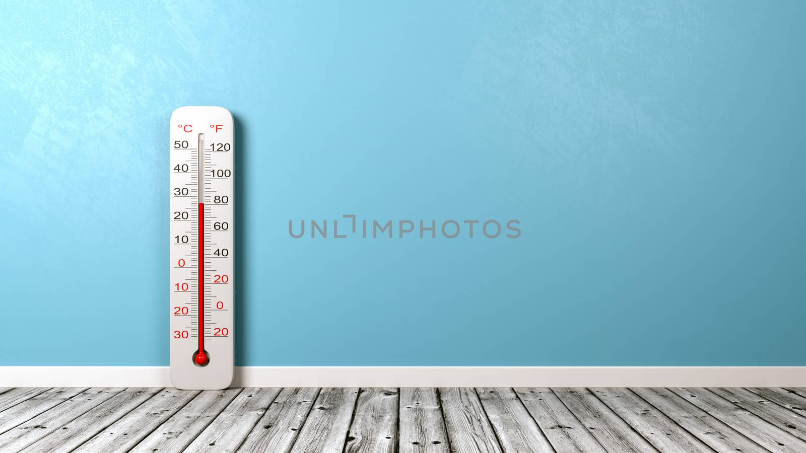 Thermometer on Wooden Floor by make