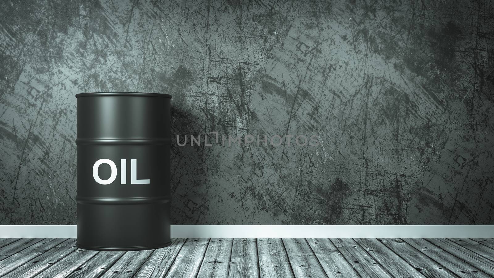 Oil Barrel in the Room by make