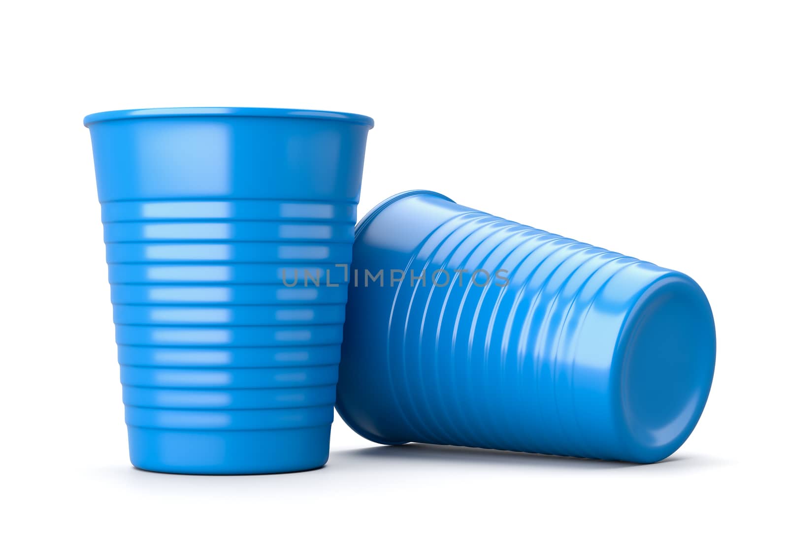 Plastic Cup on White by make