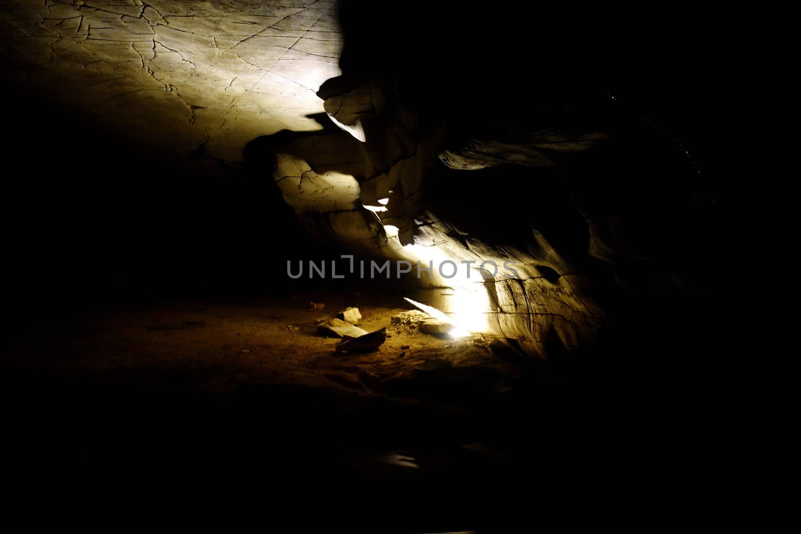 A cave situated at Belum, Kurnool AP in India