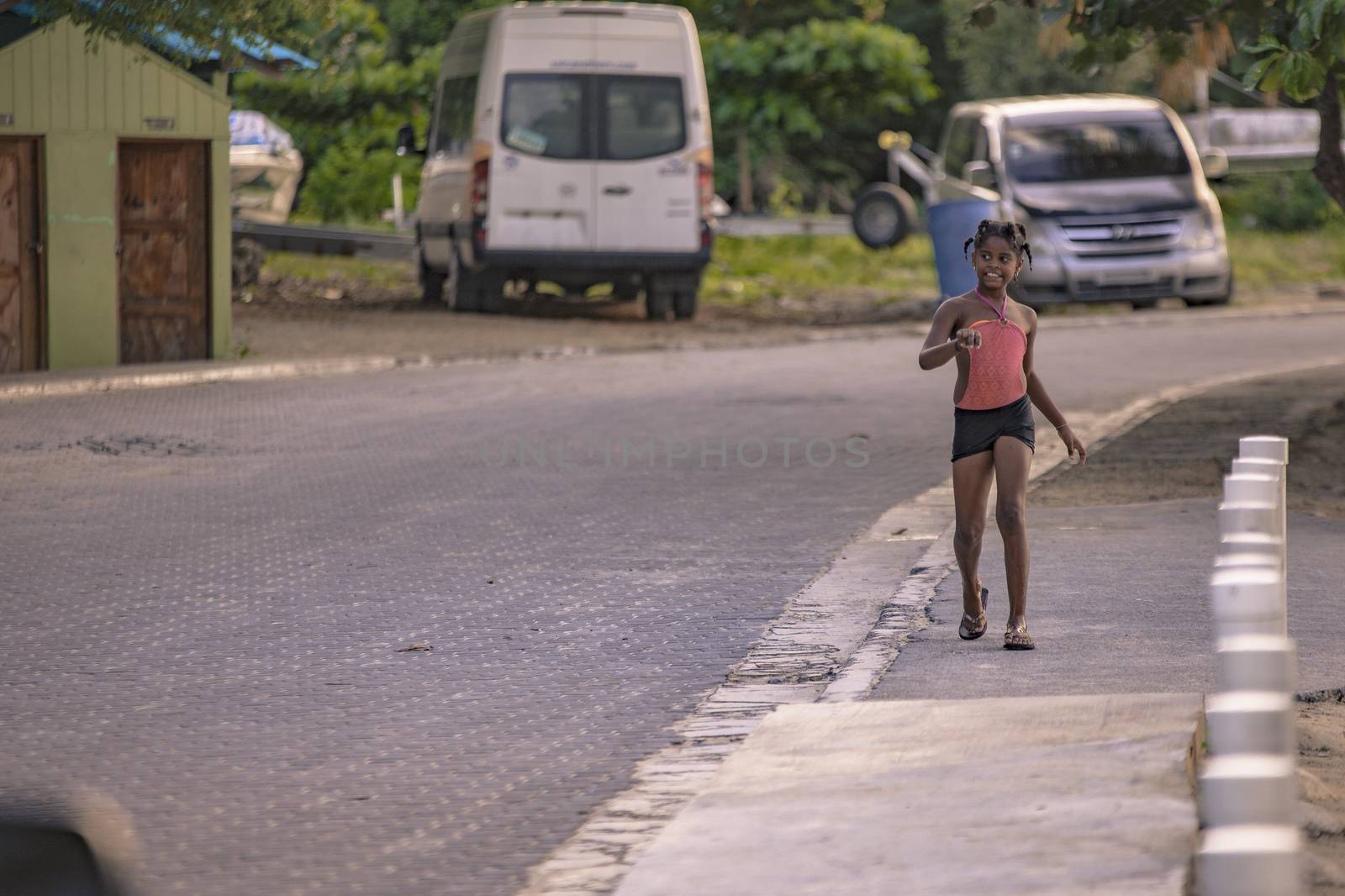 Bayahibe people on street 5 by pippocarlot