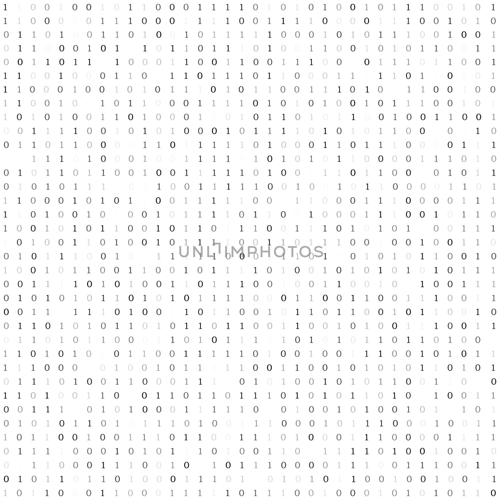 Binary code background. data symbol. Algorithm concept design. by Elena_Garder