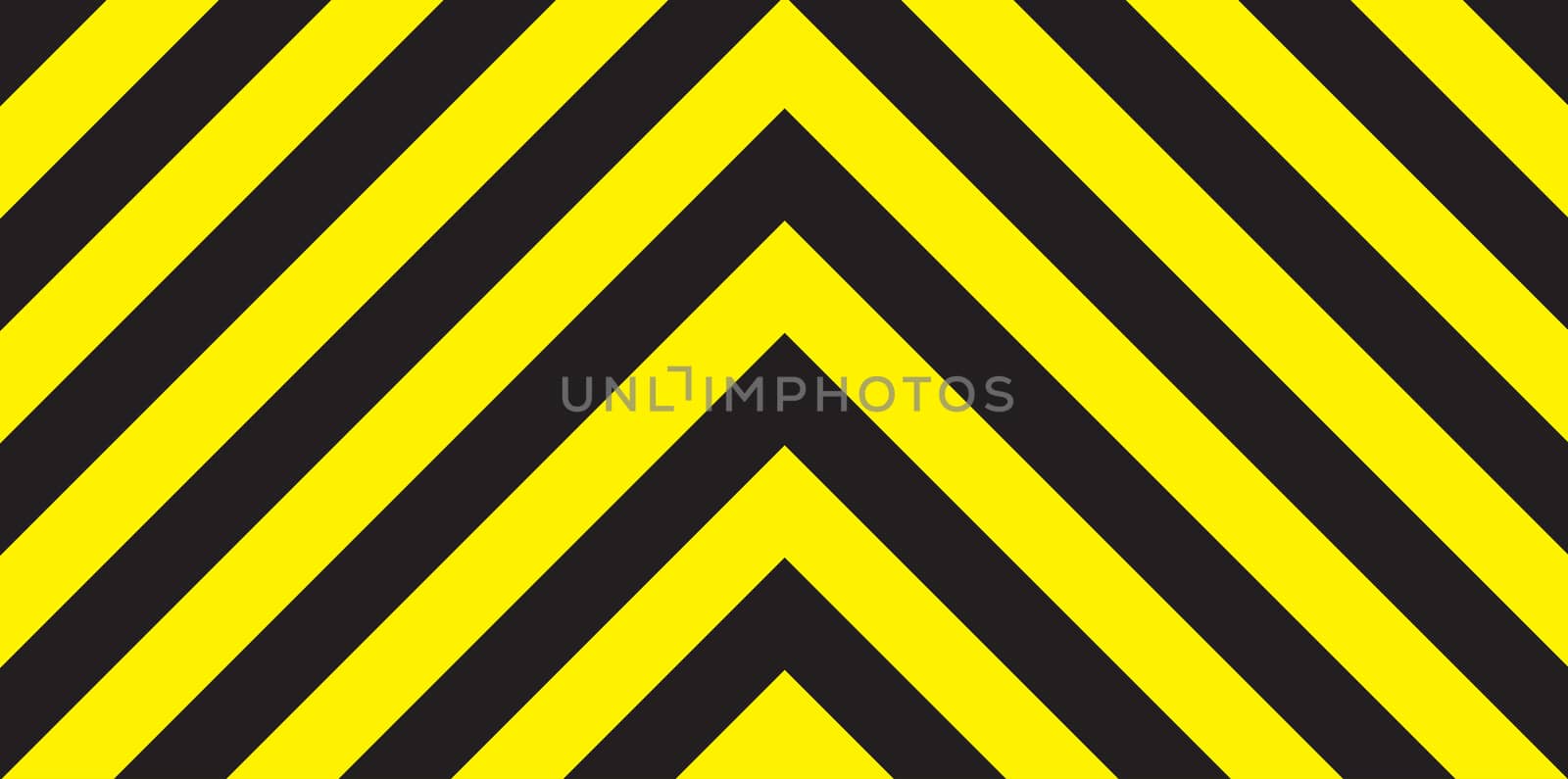 A black and yellow warning chevron vehicle background