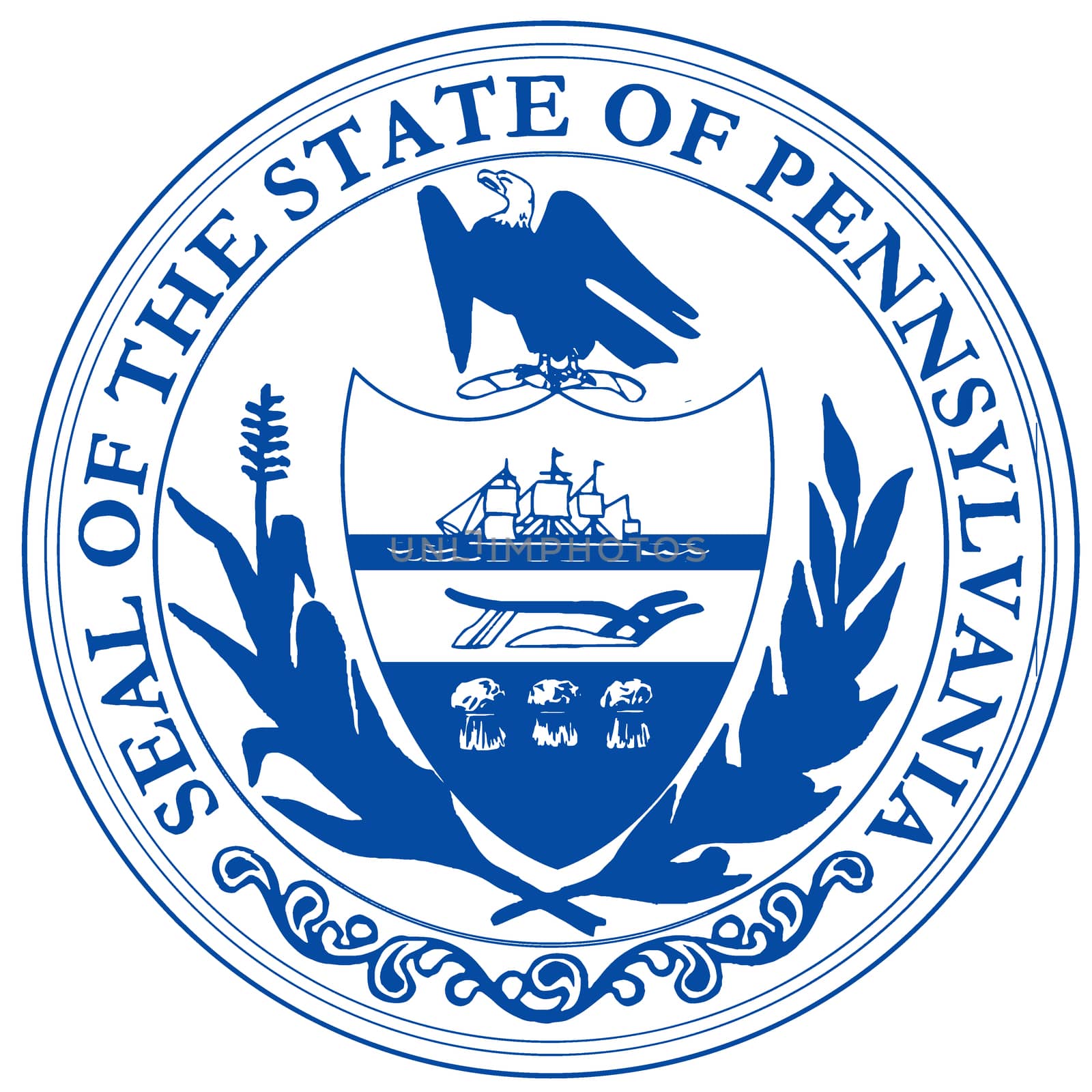 Great Seal of Pennsylvania by Bigalbaloo