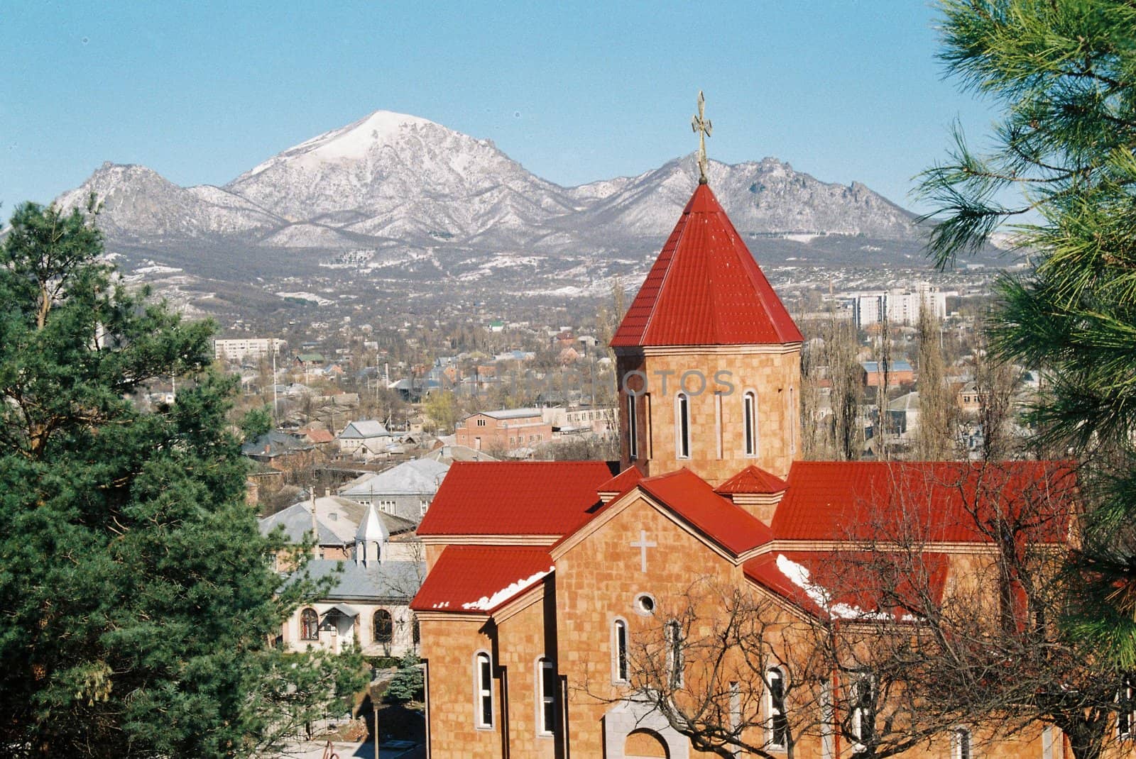 Armenian church in Pyatigorsk,Caucasus.