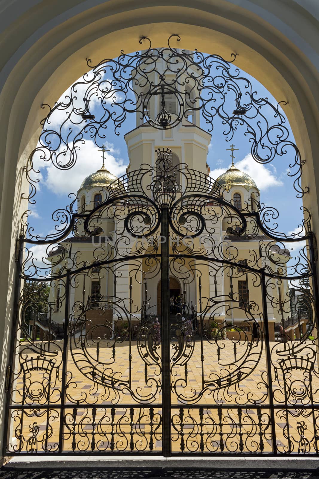 Church of Mary Magdalene in Nalchik city,Caucasus,Russia.