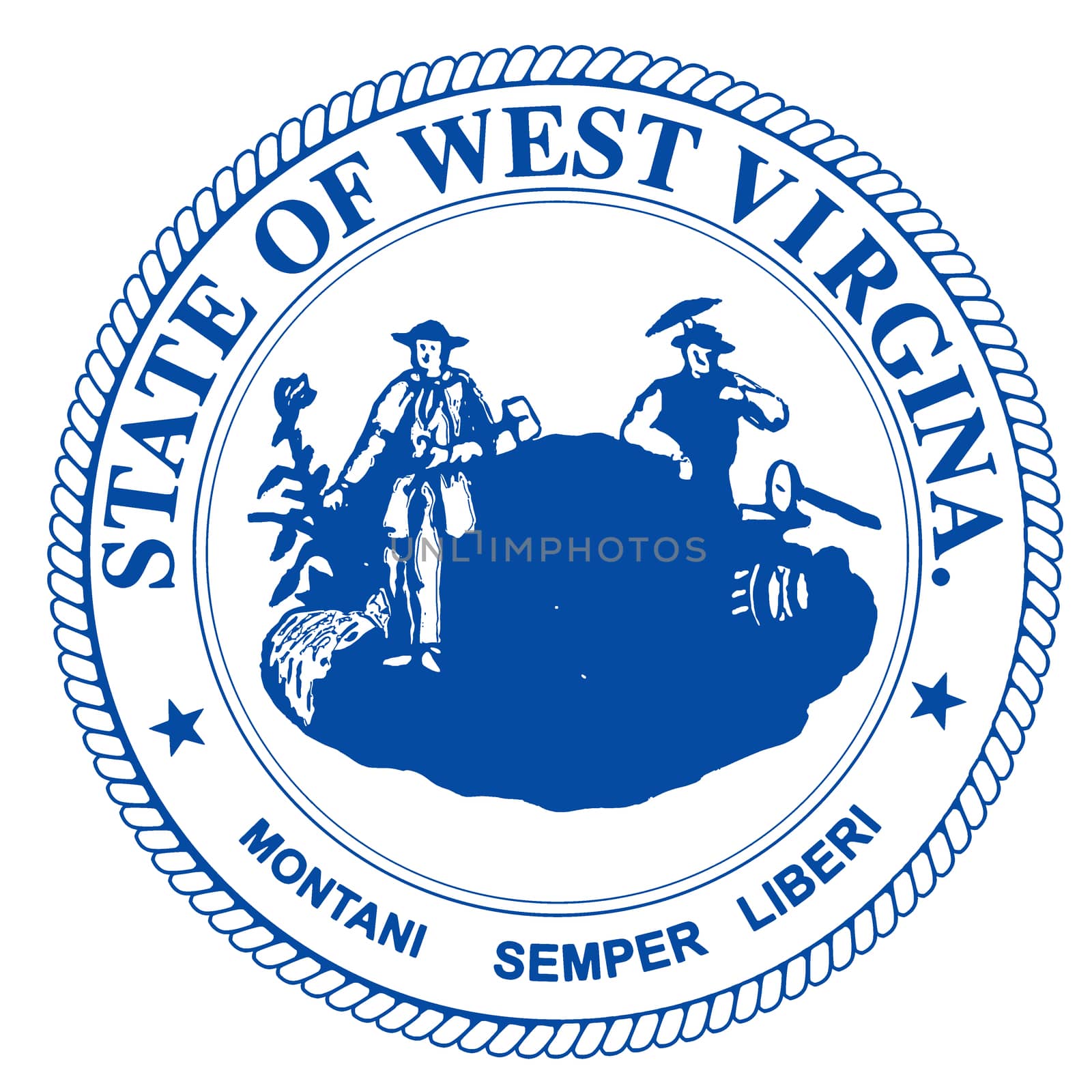 West Virginia State Seal by Bigalbaloo