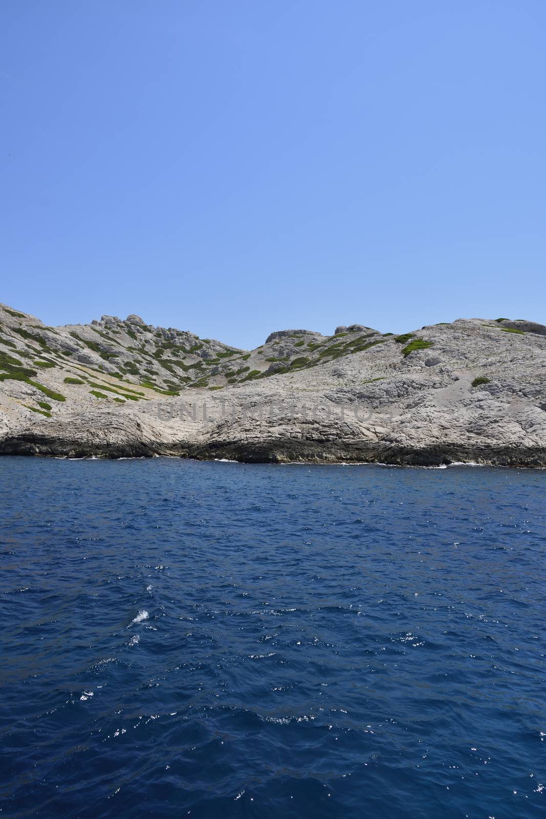 sea ​​trip around the city of Marseille and the creeks, France