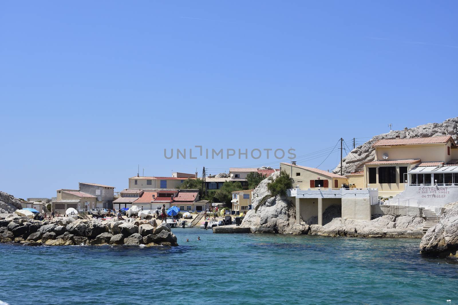 sea ​​trip around the city of Marseille and the creeks, France