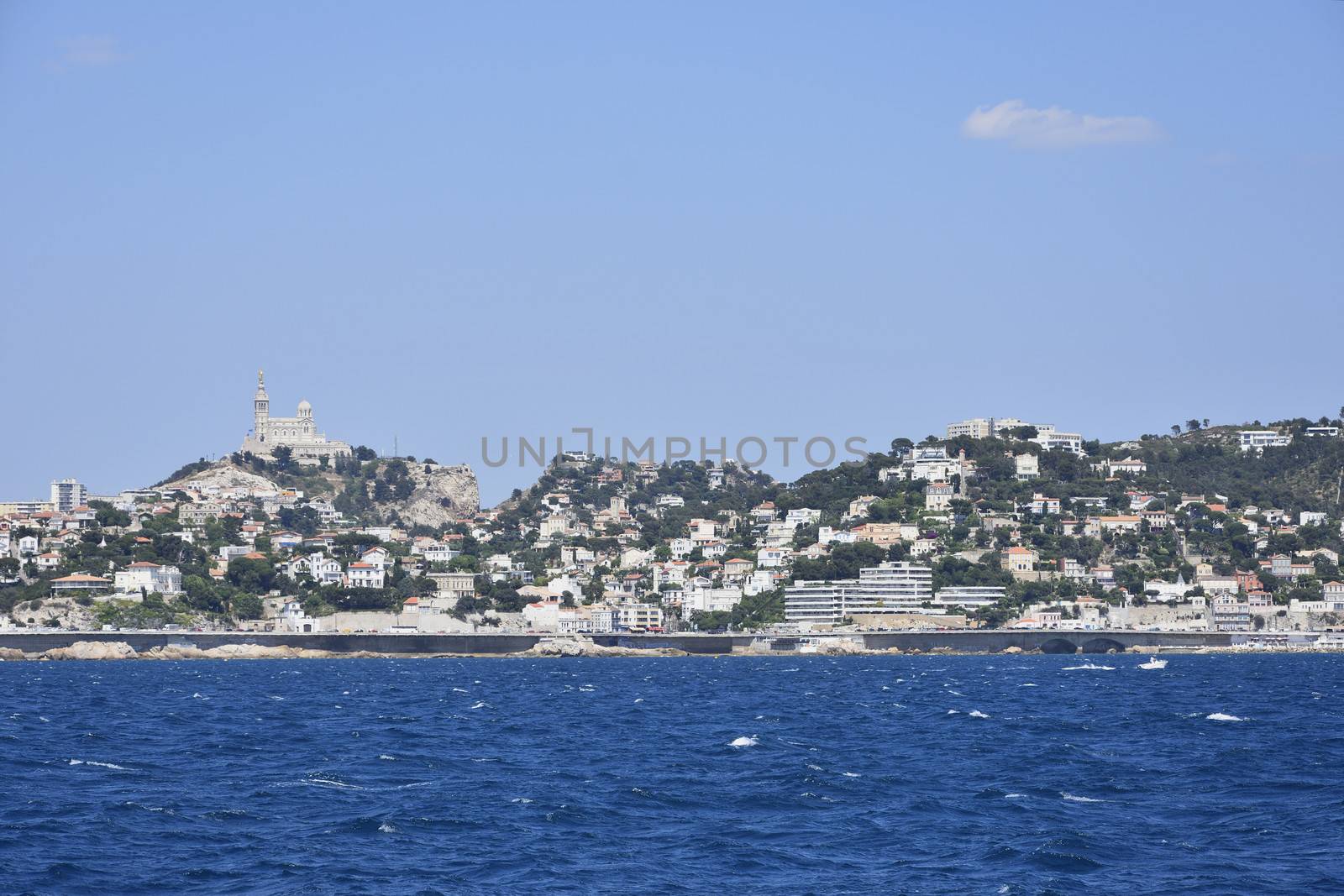 sea ​​trip around the city of Marseille and the creeks, France