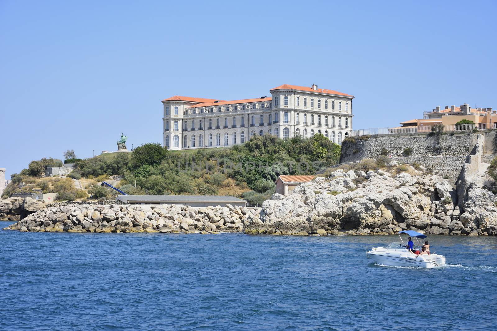 sea ​​trip around the city of Marseille and the creeks, France