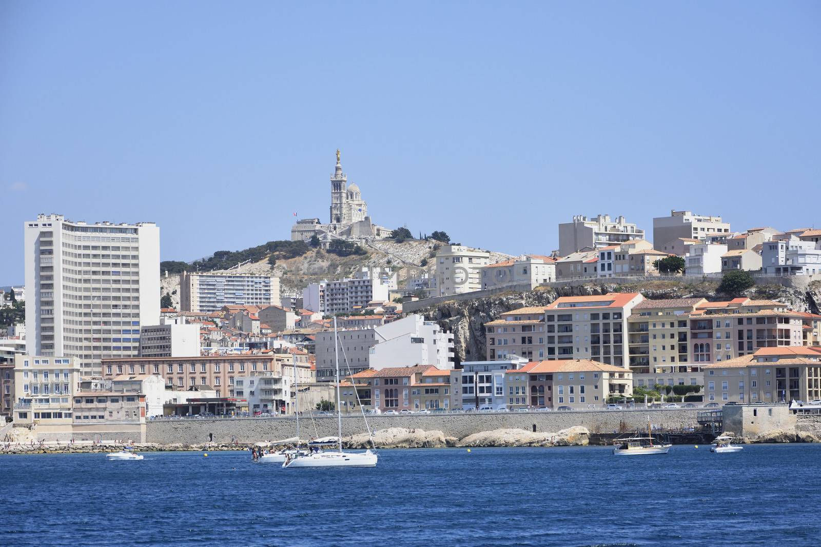 sea ​​trip around the city of Marseille and the creeks, France