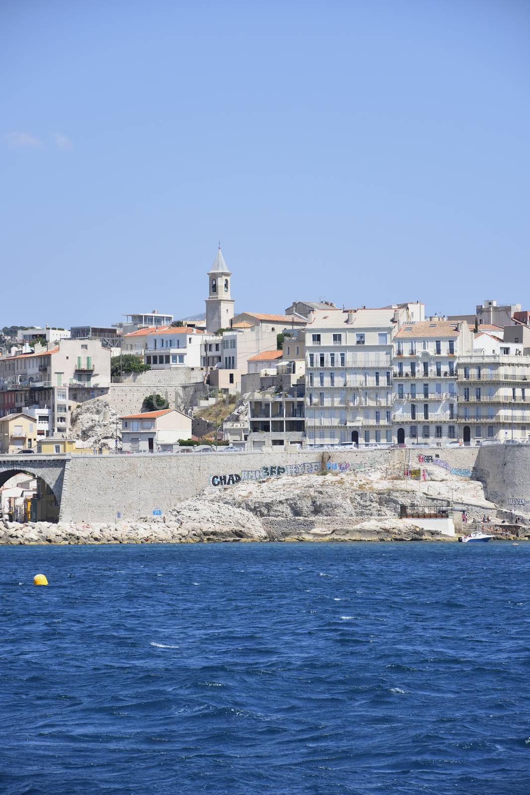 sea ​​trip around the city of Marseille and the creeks, France