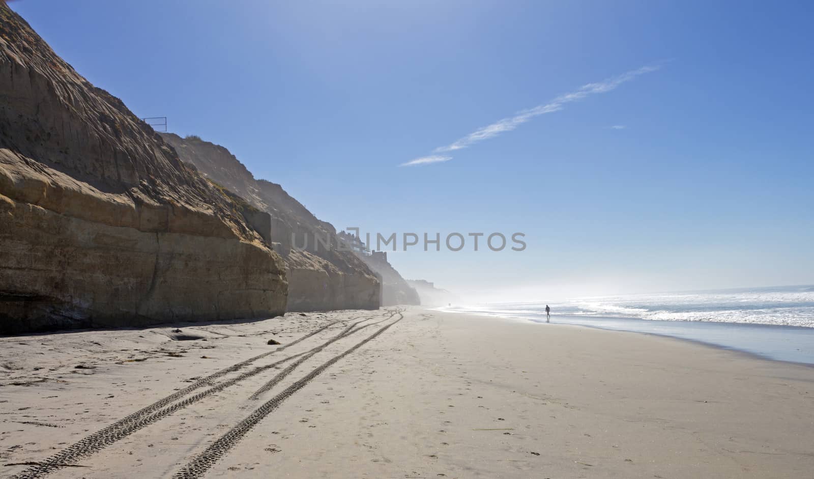 Early morning over the Pacific Ocean from La Jolla, California,America.