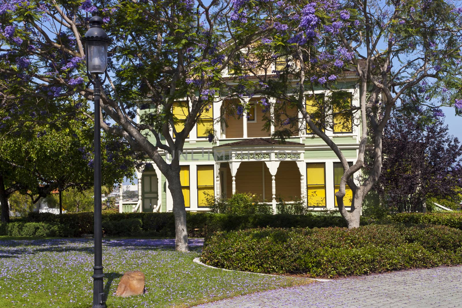 SAN  DIEGO, CA - MAY 27,2014:Historic house at Old Town Heritage Park,San Diego, California,USA,