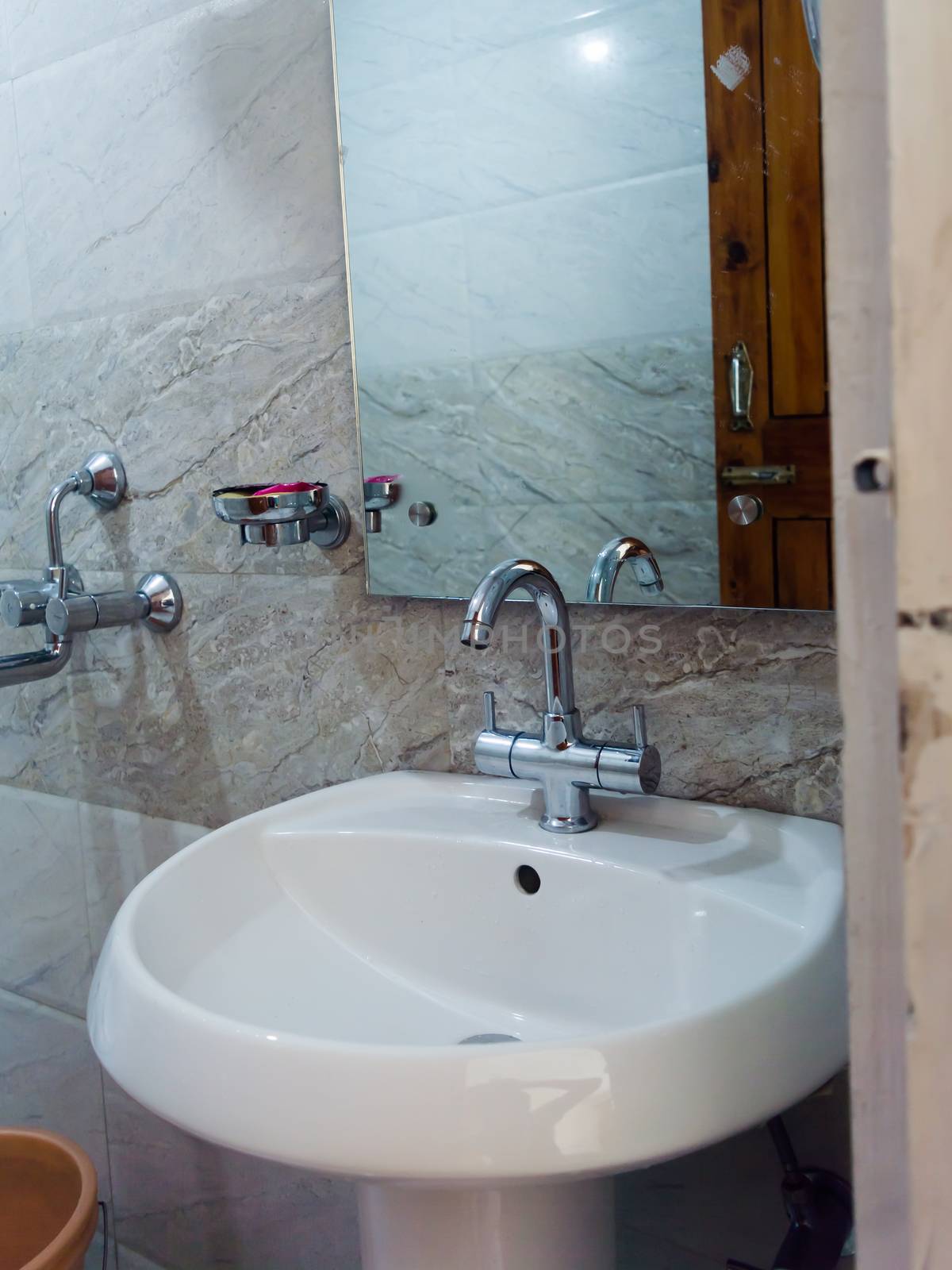 Adjustable Sink Tap Faucet. Floor Mounted Neck Tap Faucet Wash Basin Cabinet Bathroom Furniture. Ceramic Wall Hung Wash Basin. Wall Mounted Bathroom Sink. Super White Color Glossy Finish luxury design