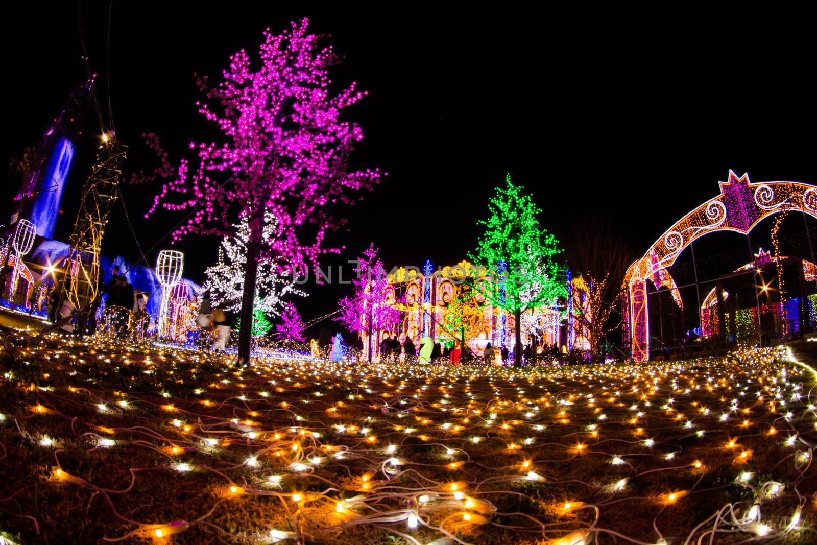 NAGASAKI, JAPAN - April 29,2019 : Huis Ten Bosch is a theme park by yuiyuize