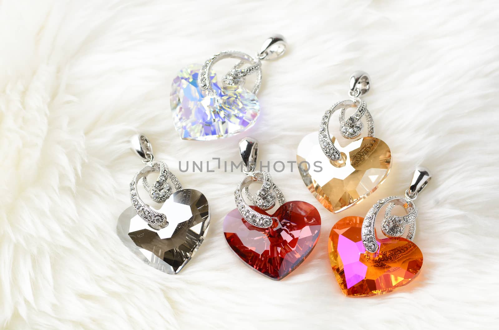 Crystal Heart Pendant, Truly in Love Heart Crystal Golden Shadow Pendant necklace