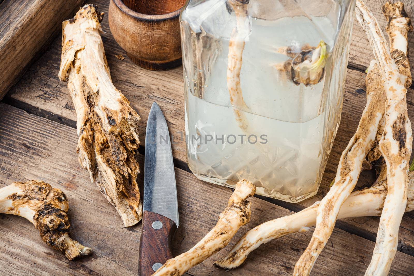 Alcoholic tincture on horseradish by LMykola