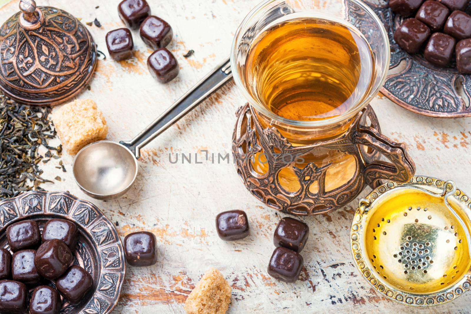 Traditional arabic tea by LMykola