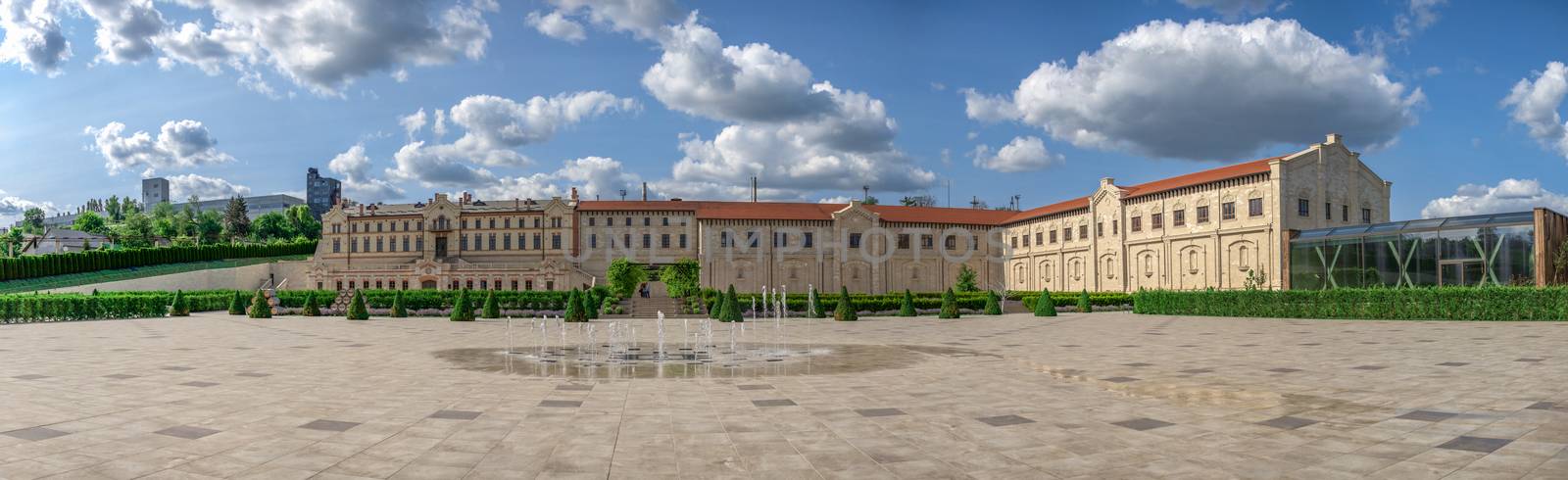 Anenii, Moldova – 06.28.2019. Castle Mimi Winery Factory and Resort in Moldova, on a sunny summer day