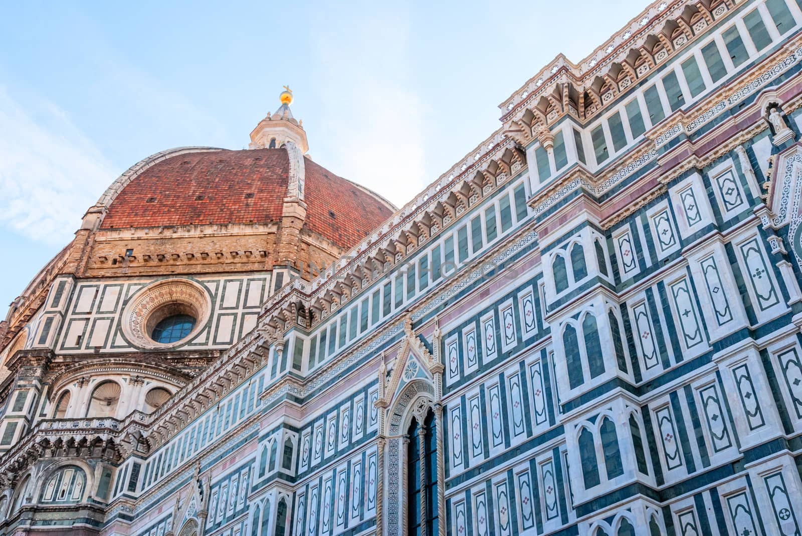Beautiful renaissance cathedral Santa Maria del Fiore in Florence. by Zhukow