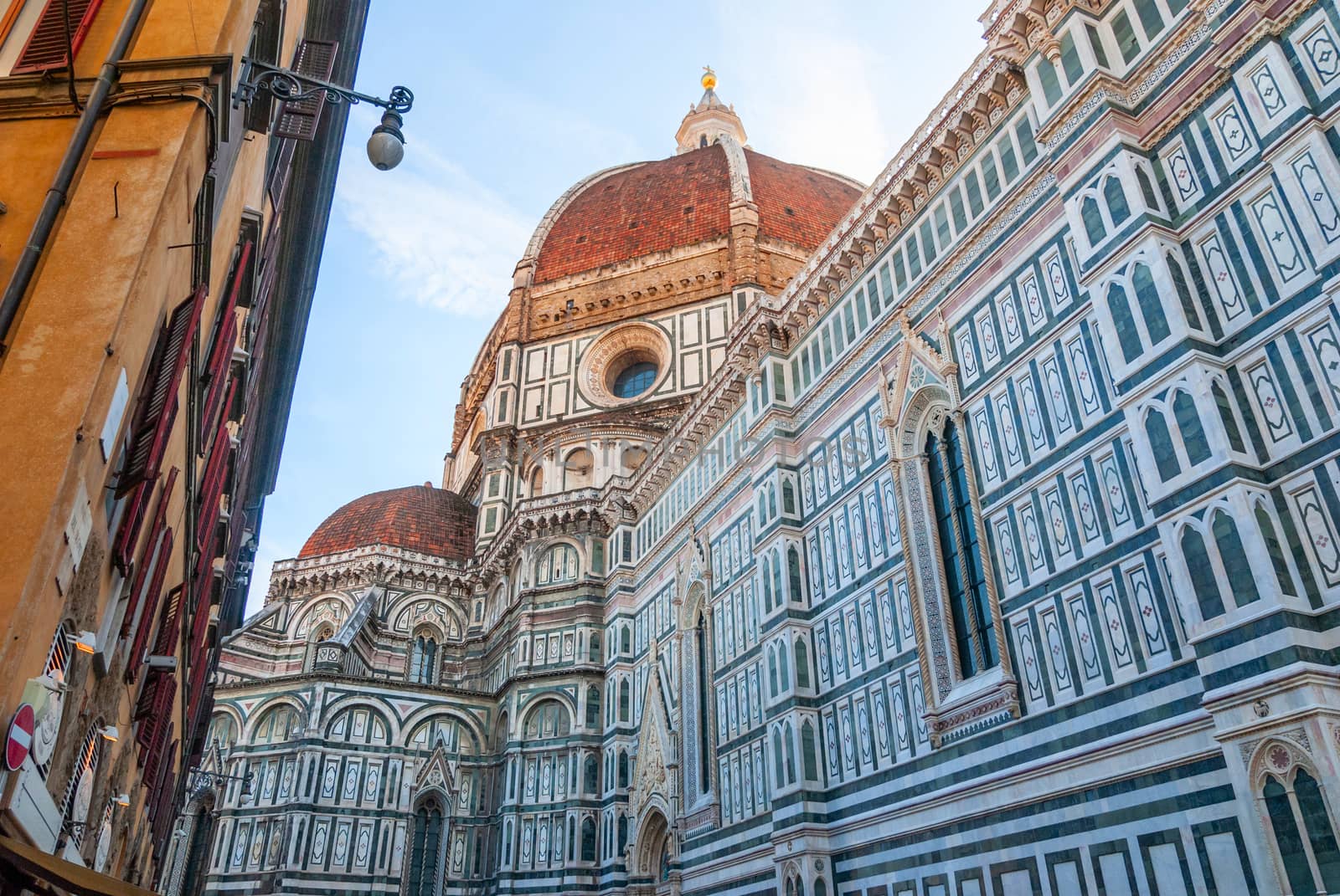 Beautiful renaissance cathedral Santa Maria del Fiore in Florence, Italy