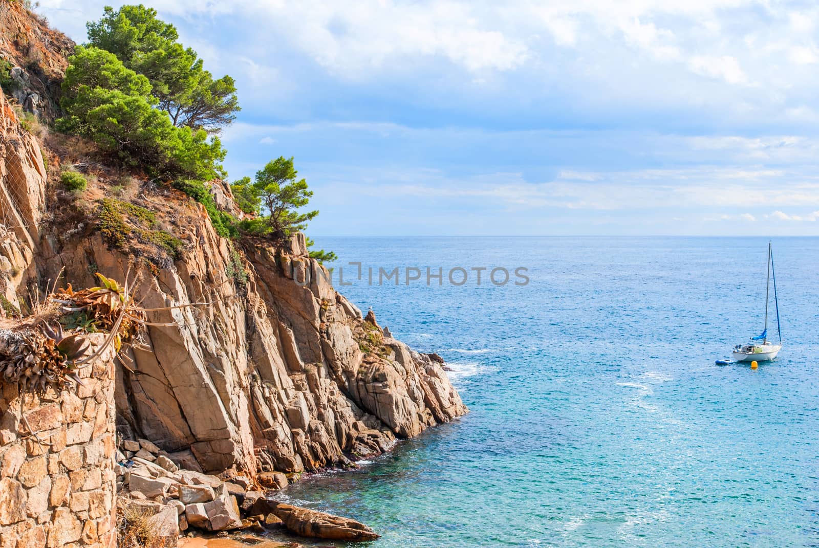 Sea view, Tossa de Mar, Costa Brava, Spain Catalonia