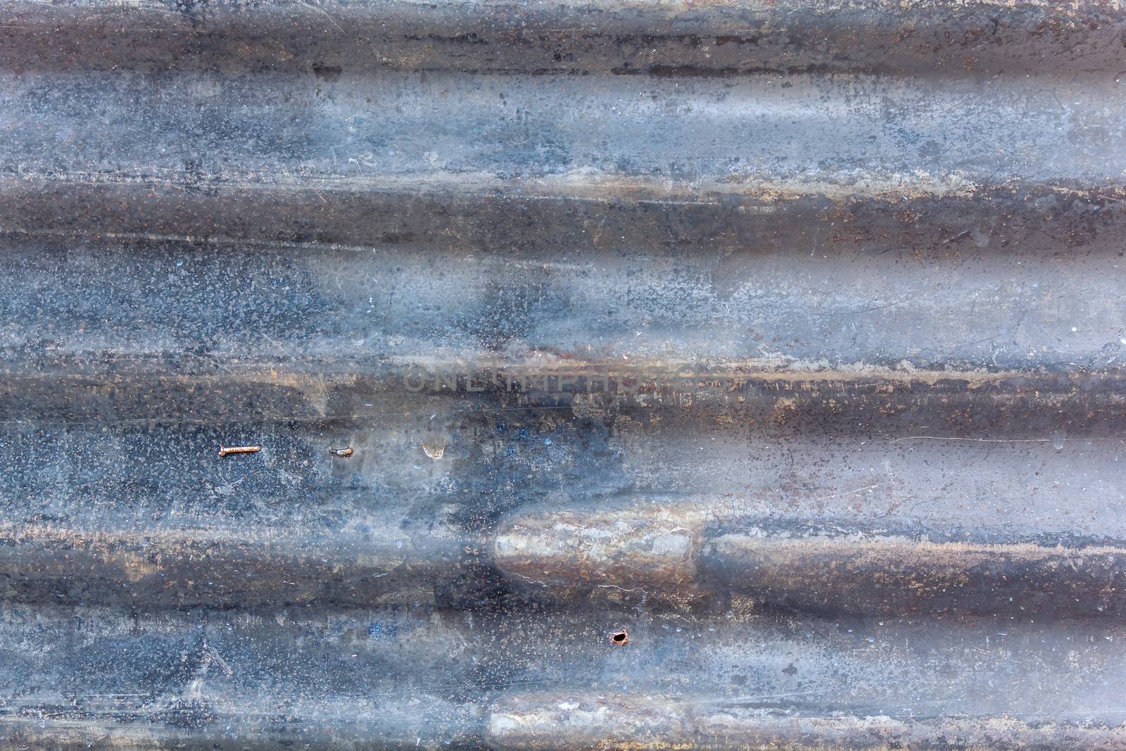 Rusted galvanized iron plate texture