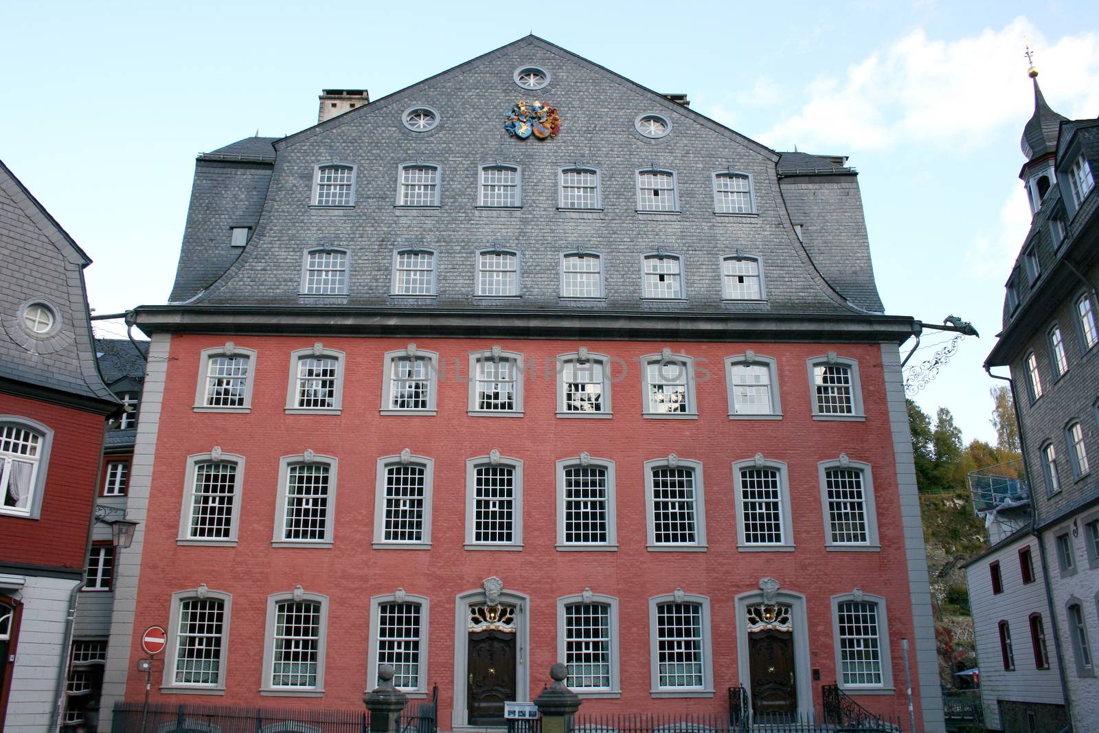 The Red House in Monschau,  Nordrhein-Westfalen  Germany